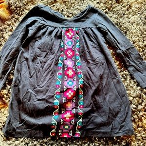 Dark blue tea collection dress 4t EUC